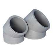 TohusFlex EPS 2.0 böj 45° Ø160/200